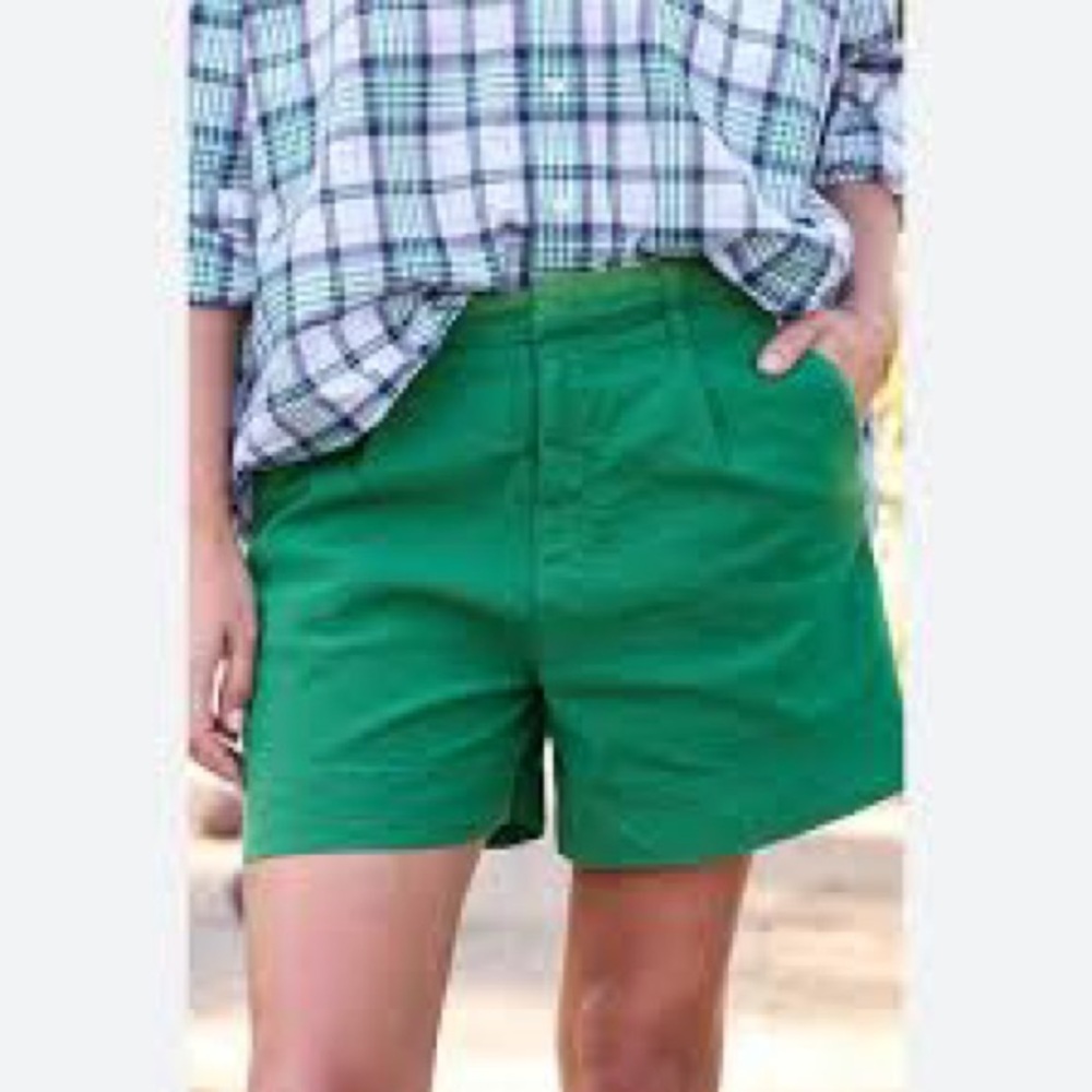Frank & Eileen Green Bermuda Shorts Tailored Fit